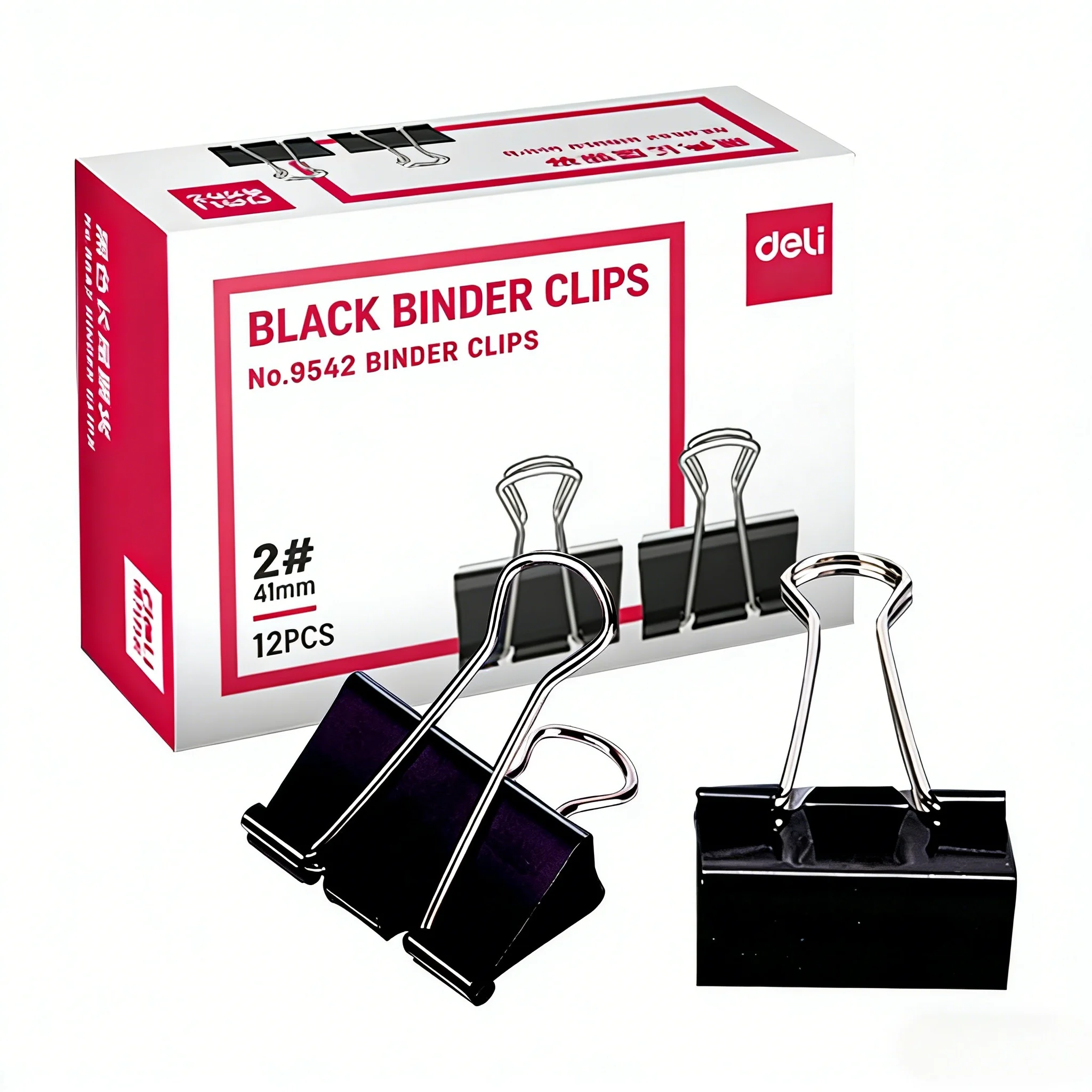 Clipes de Papel Pretos Série 9 - Binder Clip Assorted avaliação e preço