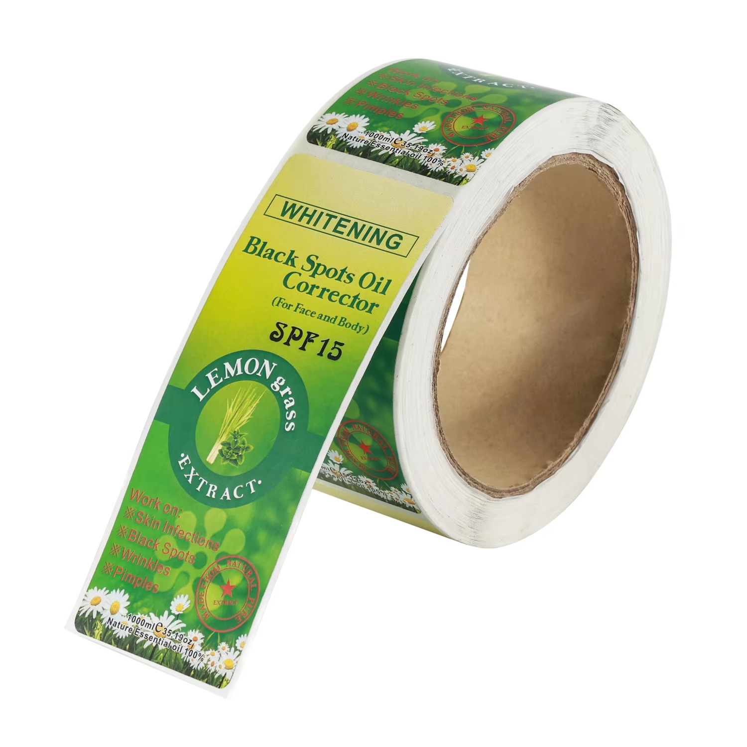 Etiquetas adesivas de vinil pe - Sticker Label Roll avaliação e preço