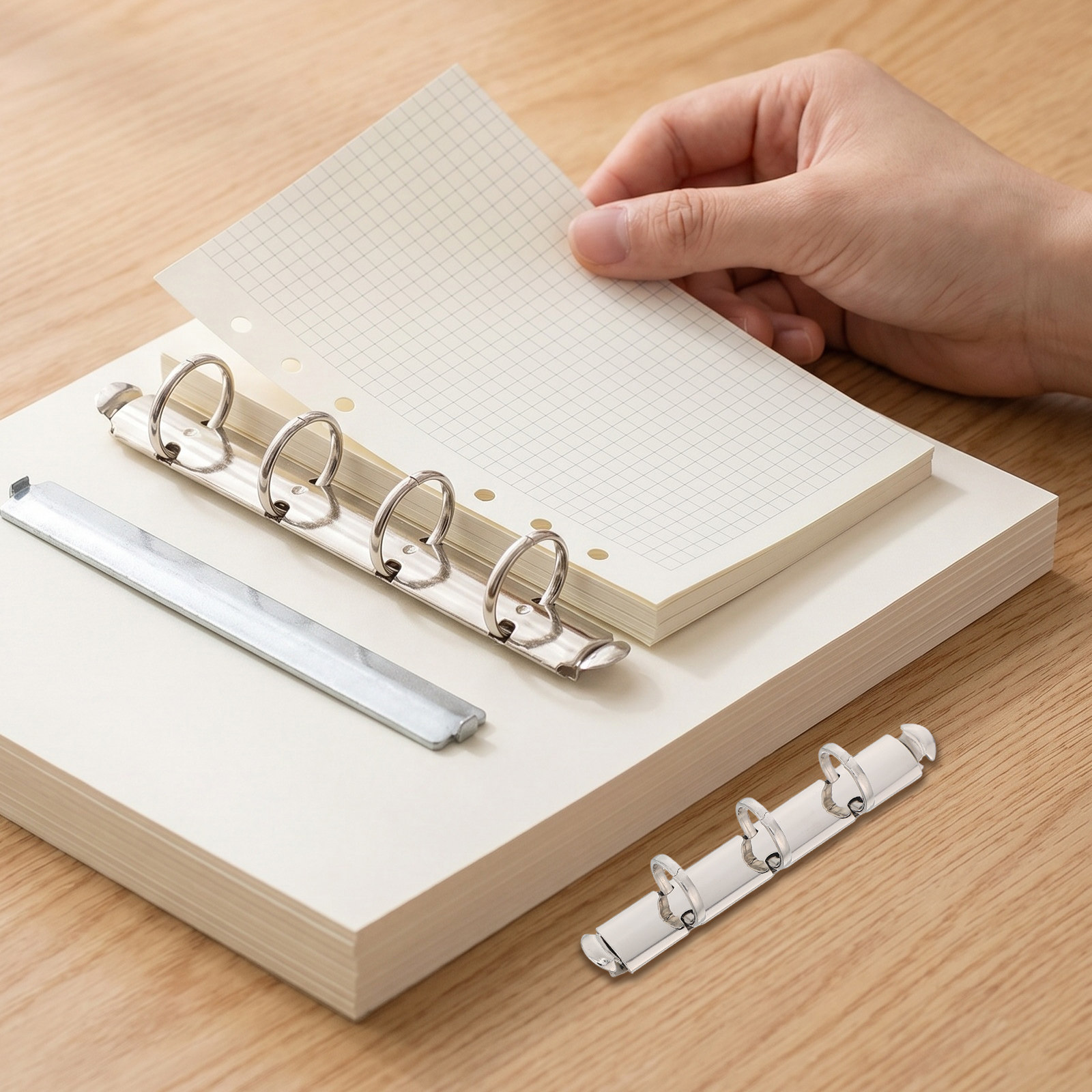 1 conjunto de argolas metálica - Binder Clip Assorted avaliação e preço