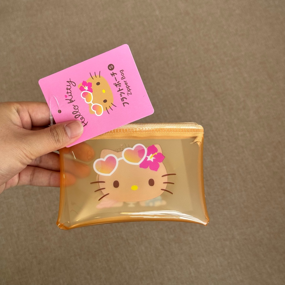 Bolsa de PVC com Zíper Hello K - Tan Stationery & Office Supply avaliação e preço